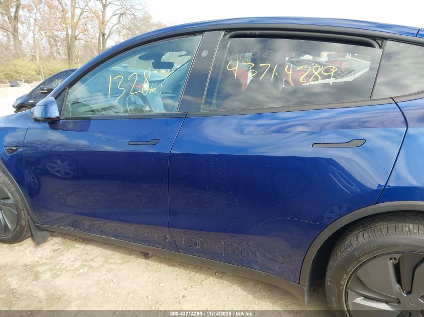 2026 Tesla Model Y Long Range Dual Motor All-Wheel Drive/Long Range Launch Series VIN: 7SAYGDEE2TA449826 Lot: 43714289