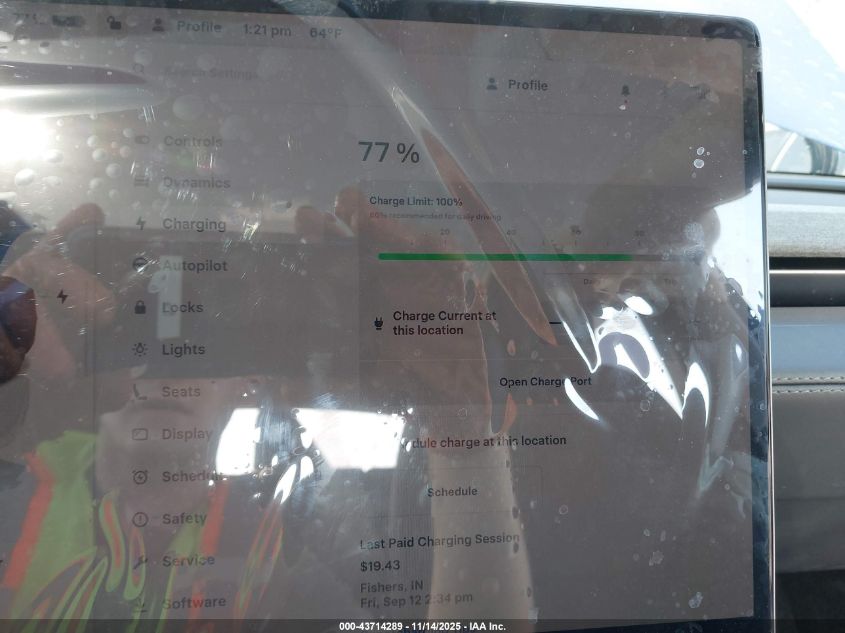 2026 Tesla Model Y Long Range Dual Motor All-Wheel Drive/Long Range Launch Series VIN: 7SAYGDEE2TA449826 Lot: 43714289