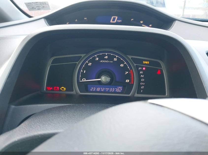1HGFA16599L011897 2009 HONDA CIVIC photo no. 7
