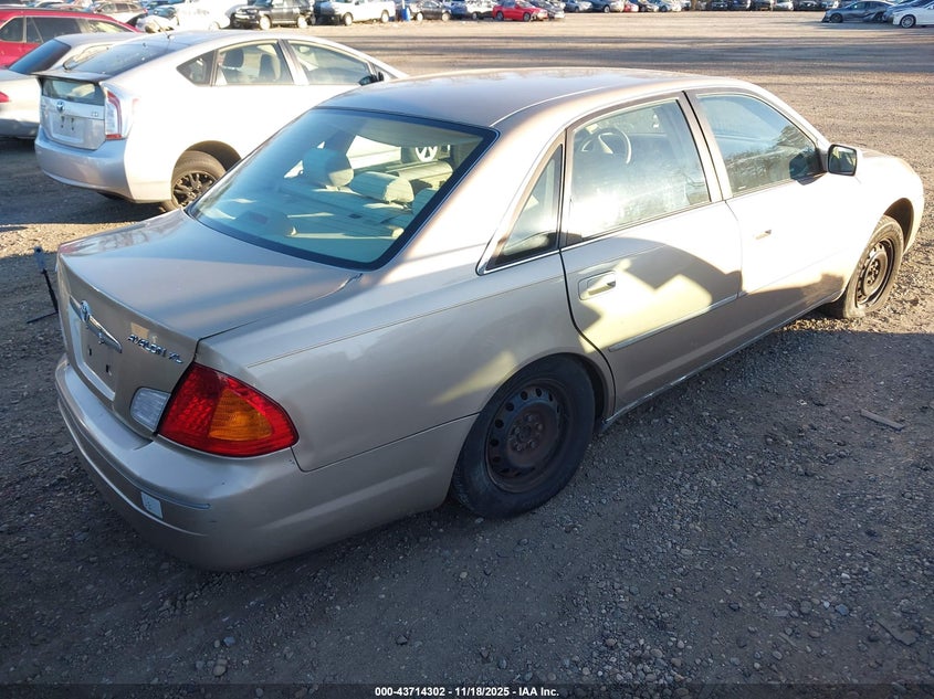 4T1BF28B0YU112094 2000 TOYOTA AVALON photo no. 4