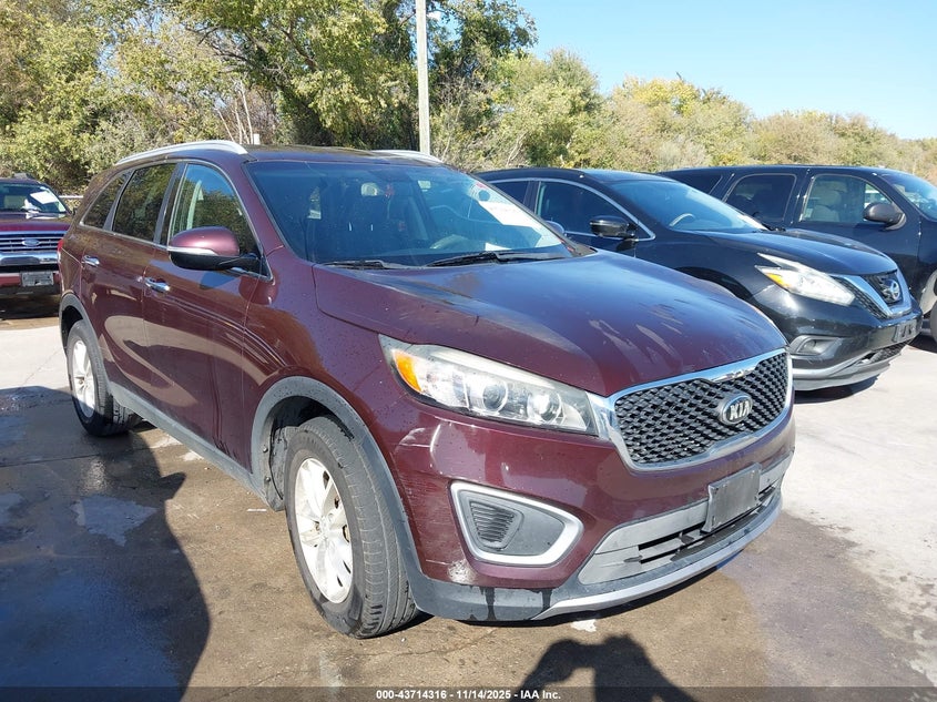 2016 KIA SORENTO 3.3L LX - 5XYPG4A52GG126926