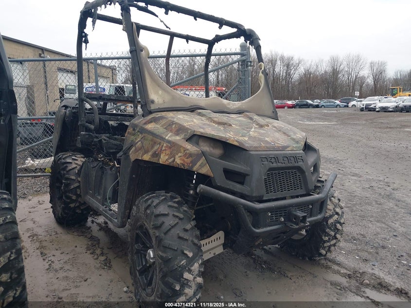 4XARC08G8EE243881 2014 Polaris Ranger Ev auction photo 1