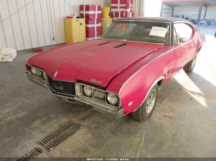 1968 Oldsmobile Cutlass VIN: 336878M434408 Lot: 43714322