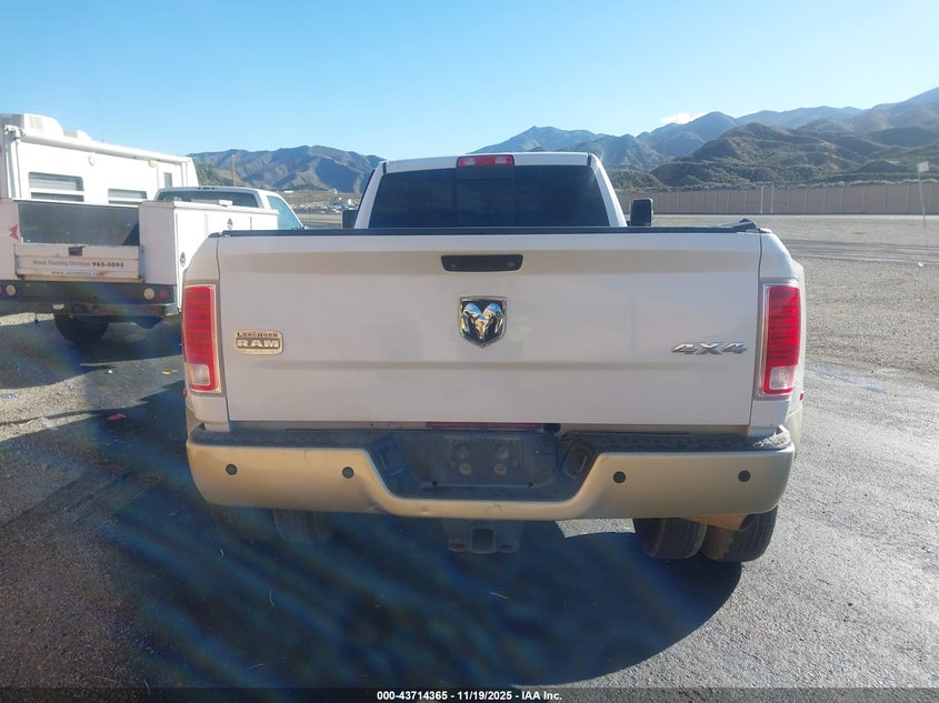 2014 Ram 3500 Longhorn VIN: 3C63RRKLXEG251312 Lot: 43714365