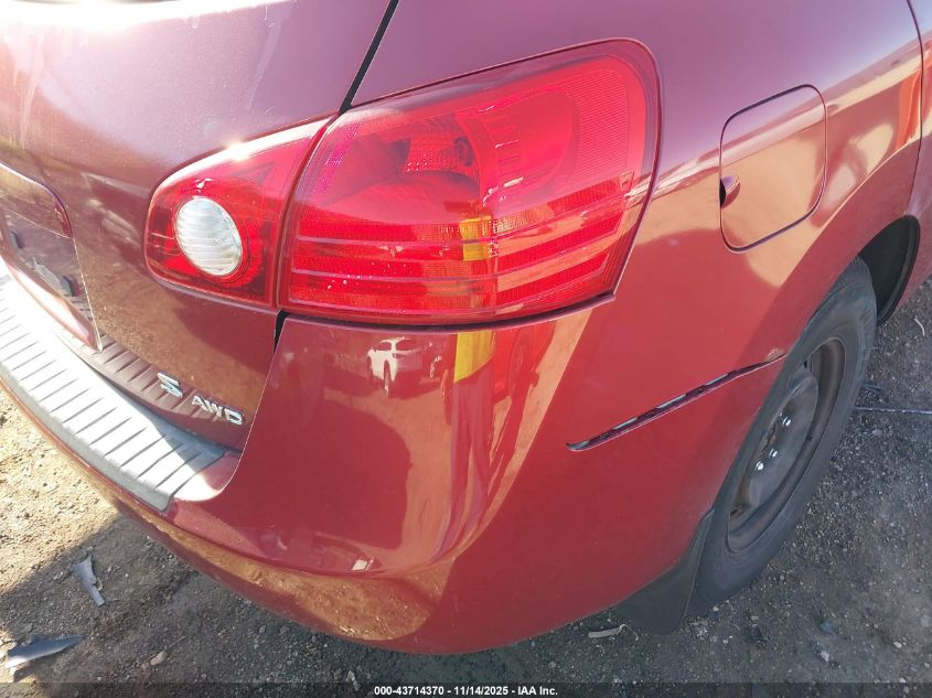 2009 Nissan Rogue S VIN: JN8AS58V29W168488 Lot: 43714370