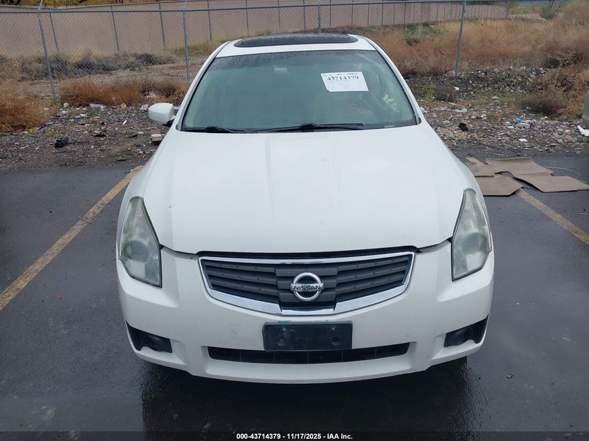 2007 Nissan Maxima 3.5 Sl VIN: 1N4BA41E27C834809 Lot: 43714379