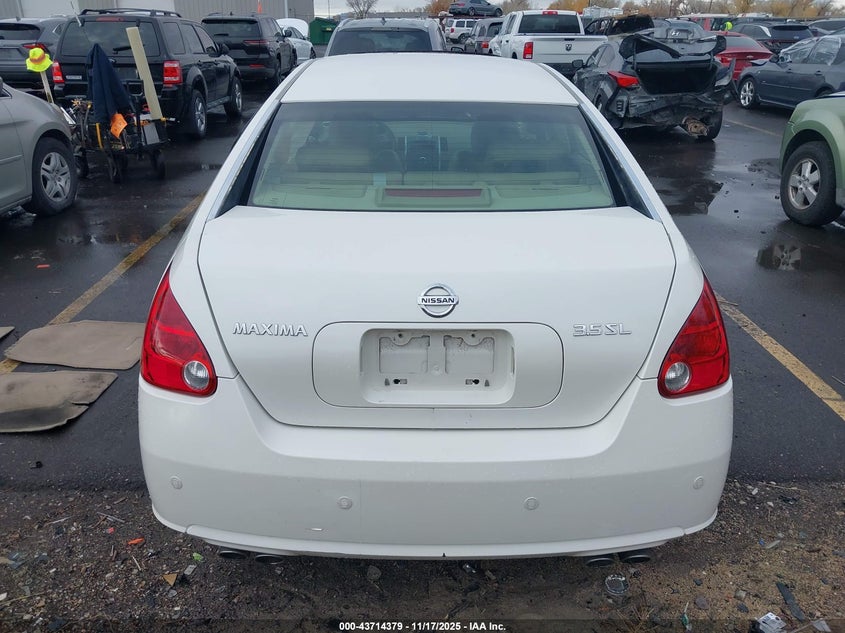 2007 Nissan Maxima 3.5 Sl VIN: 1N4BA41E27C834809 Lot: 43714379