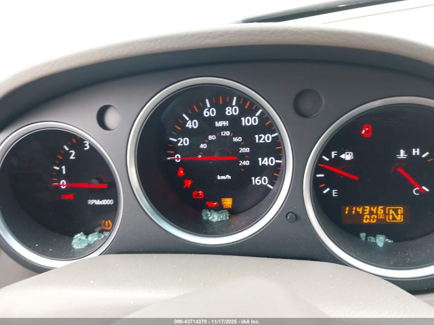 2007 Nissan Maxima 3.5 Sl VIN: 1N4BA41E27C834809 Lot: 43714379