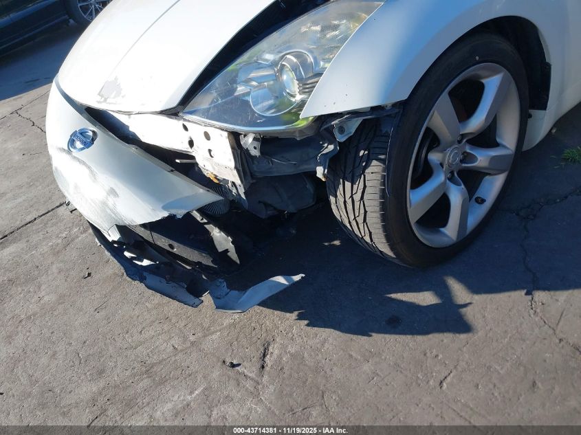 2006 Nissan 350Z VIN: JN1AZ34D76M312023 Lot: 43714381