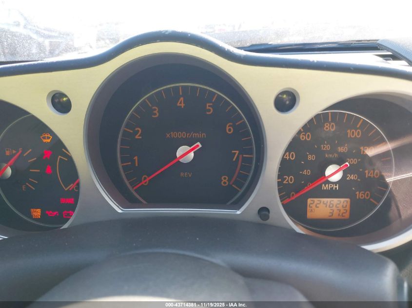 2006 Nissan 350Z VIN: JN1AZ34D76M312023 Lot: 43714381