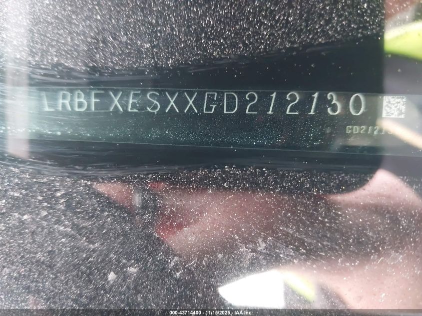 2016 Buick Envision Premium I VIN: LRBFXESXXGD212130 Lot: 43714400