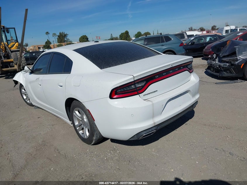 Vin: 2c3cdxbg3lh153075, lot: 44209765, dodge charger sxt rwd 20203