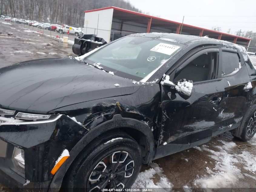 2022 Hyundai Santa Cruz Sel VIN: 5NTJB4AE3NH031772 Lot: 43714443