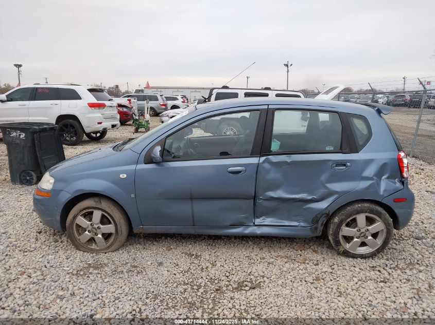 2008 Chevrolet Aveo 5 Ls VIN: KL1TD66668B038467 Lot: 43714444