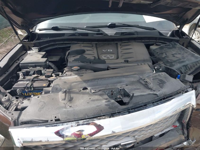 2018 Infiniti Qx80 VIN: JN8AZ2NEXJ9195259 Lot: 43714482