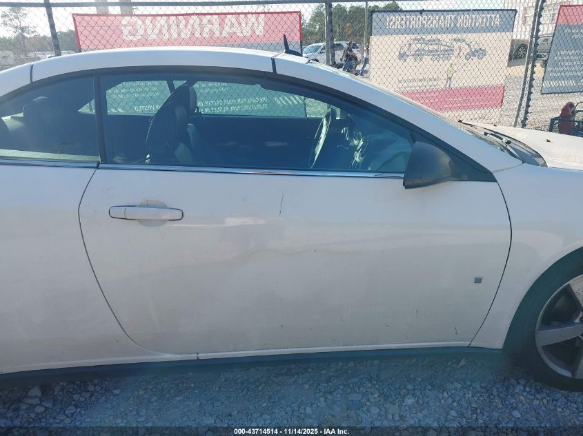 2008 Pontiac G6 Gt VIN: 1G2ZH36NX84172520 Lot: 43714514