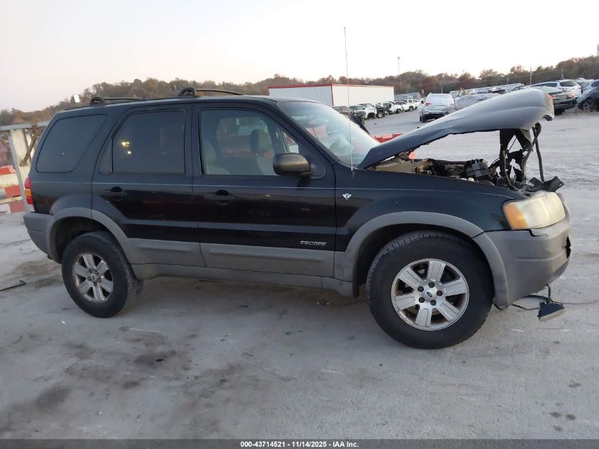 2002 Ford Escape Xlt VIN: 1FMYU031X2KB13906 Lot: 43714521