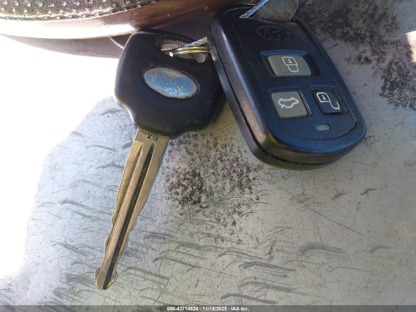 KMHFU45E25A386265 2005 HYUNDAI XG photo no. 11