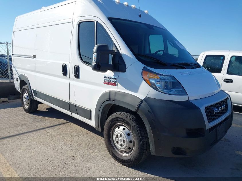 RAM PROMASTER 2500 HIGH ROOF 136 WB