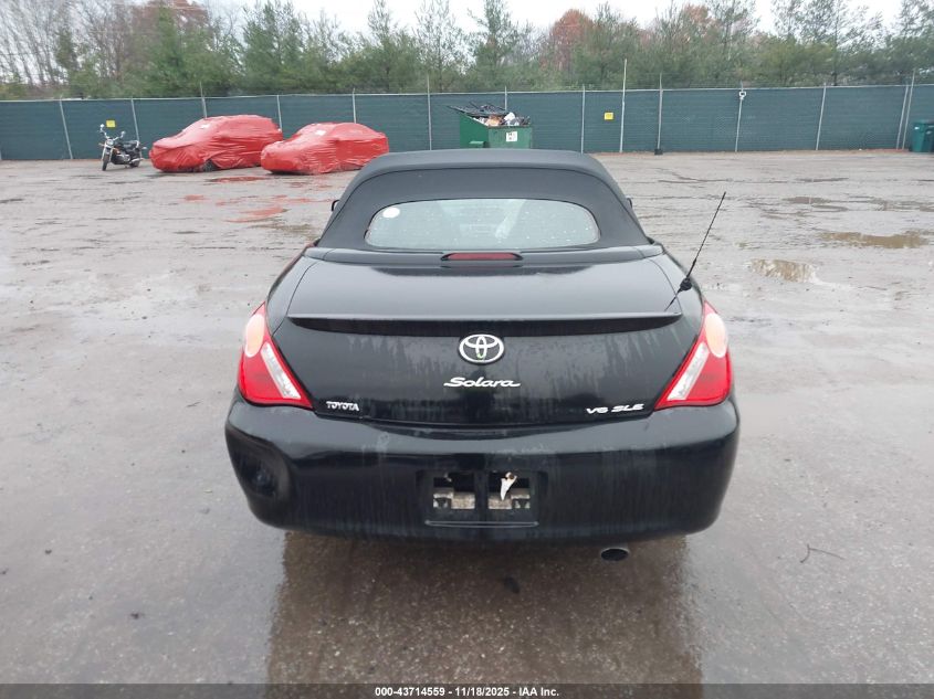 2005 Toyota Camry Solara Se/Sle VIN: 4T1FA38P854054782 Lot: 43714559