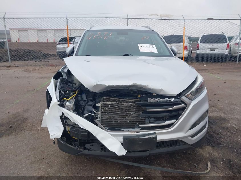 2017 Hyundai Tucson Se Plus VIN: KM8J3CA43HU466830 Lot: 43714568