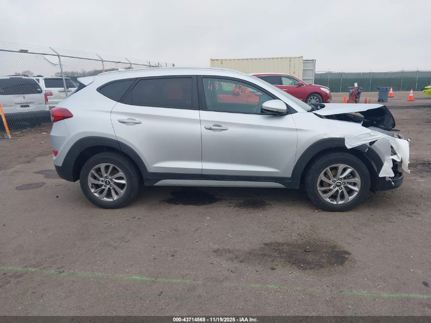2017 Hyundai Tucson Se Plus VIN: KM8J3CA43HU466830 Lot: 43714568