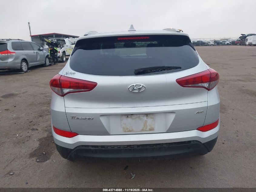 2017 Hyundai Tucson Se Plus VIN: KM8J3CA43HU466830 Lot: 43714568