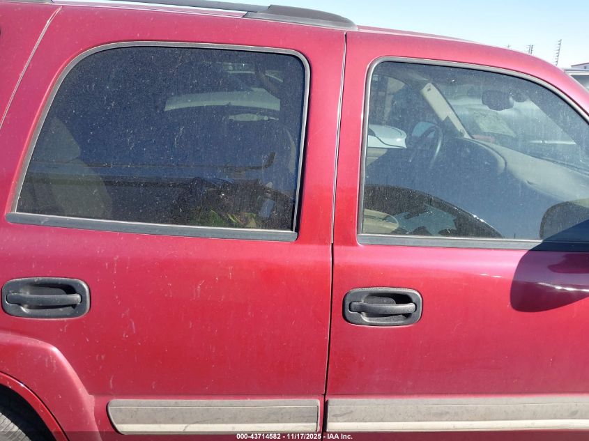 2004 Chevrolet Tahoe Ls VIN: 1GNEC13Z64R282795 Lot: 43714582