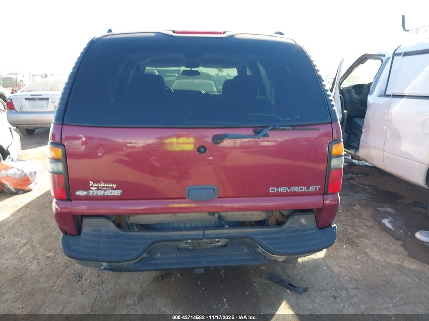 2004 Chevrolet Tahoe Ls VIN: 1GNEC13Z64R282795 Lot: 43714582