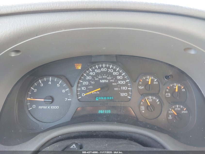 1GNET16S946221344 2004 CHEVROLET TRAILBLAZER photo no. 7