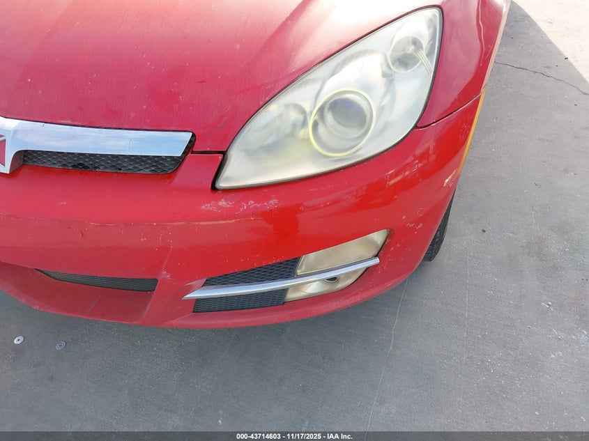 2009 Saturn Sky VIN: 1G8MN35B39Y107115 Lot: 43714603