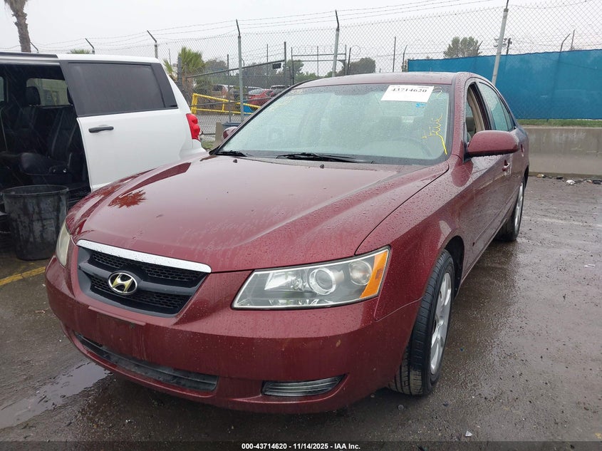 5NPET46C38H351926 2008 HYUNDAI SONATA photo no. 2