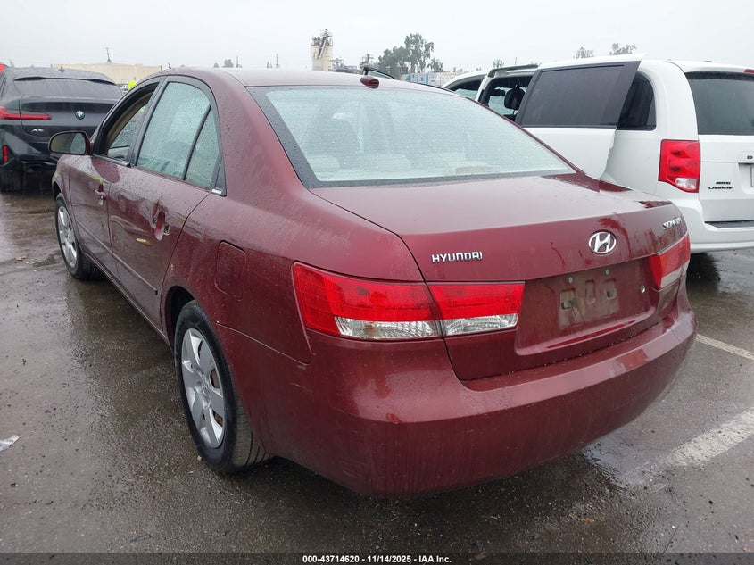 5NPET46C38H351926 2008 HYUNDAI SONATA photo no. 3