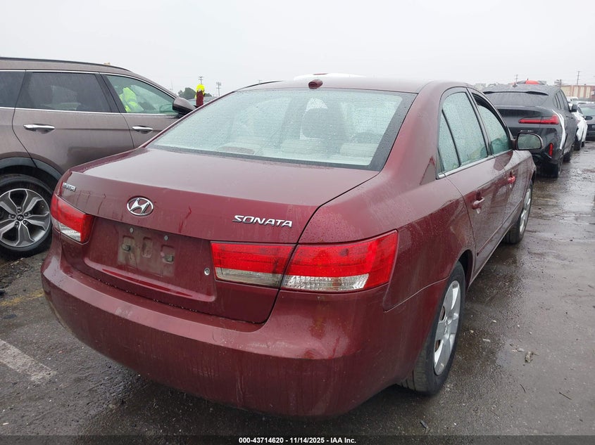 5NPET46C38H351926 2008 HYUNDAI SONATA photo no. 4