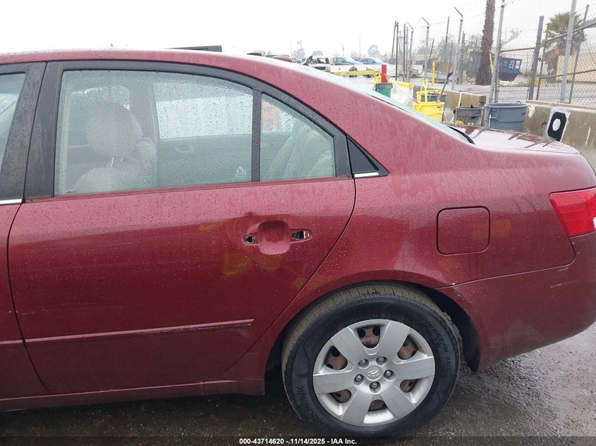 5NPET46C38H351926 2008 HYUNDAI SONATA photo no. 6