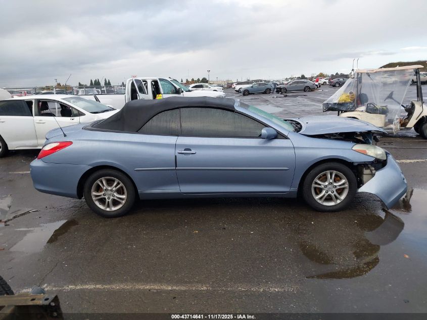 2007 Toyota Camry Solara Se VIN: 4T1FA38P67U115744 Lot: 43714641