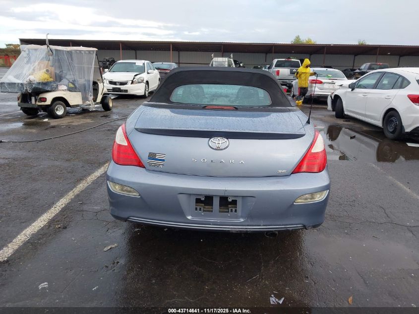 2007 Toyota Camry Solara Se VIN: 4T1FA38P67U115744 Lot: 43714641
