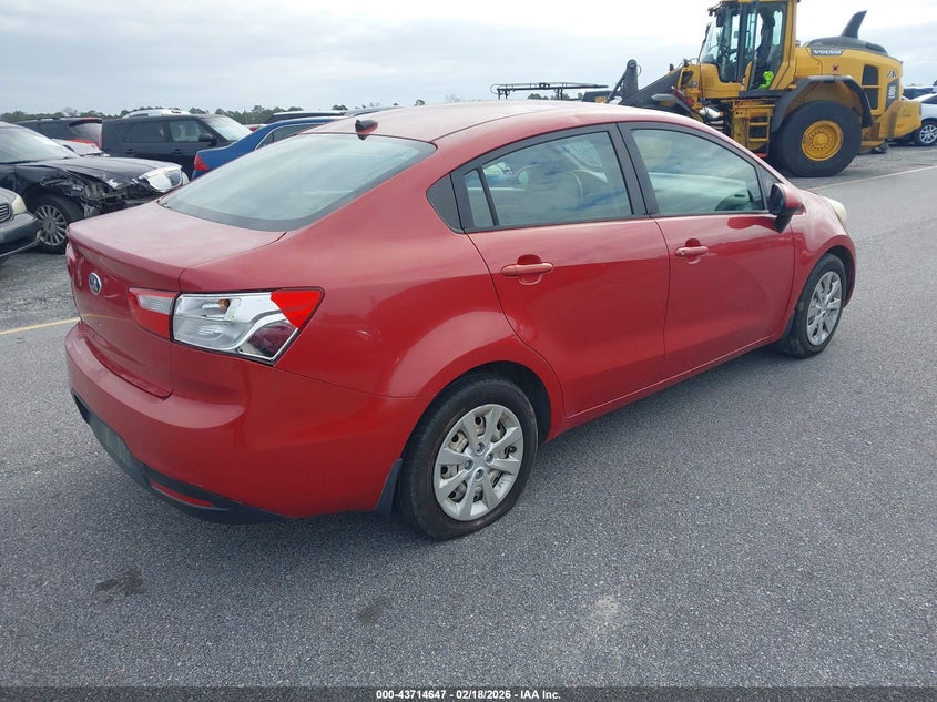 Vin: knadm4a37f6521984, lot: 44209995, kia rio lx 20154