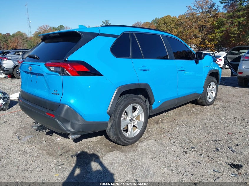2021 TOYOTA RAV4 HYBRID LE - JTML6RFV8MD503373
