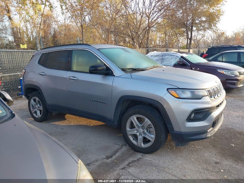 2024 Jeep Compass Latitude 4X4 VIN: 3C4NJDBN7RT607743 Lot: 43714681