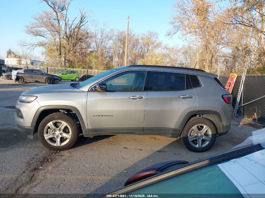 2024 Jeep Compass Latitude 4X4 VIN: 3C4NJDBN7RT607743 Lot: 43714681