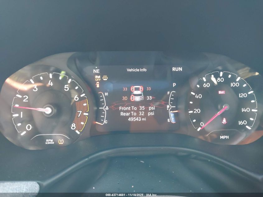 2024 Jeep Compass Latitude 4X4 VIN: 3C4NJDBN7RT607743 Lot: 43714681