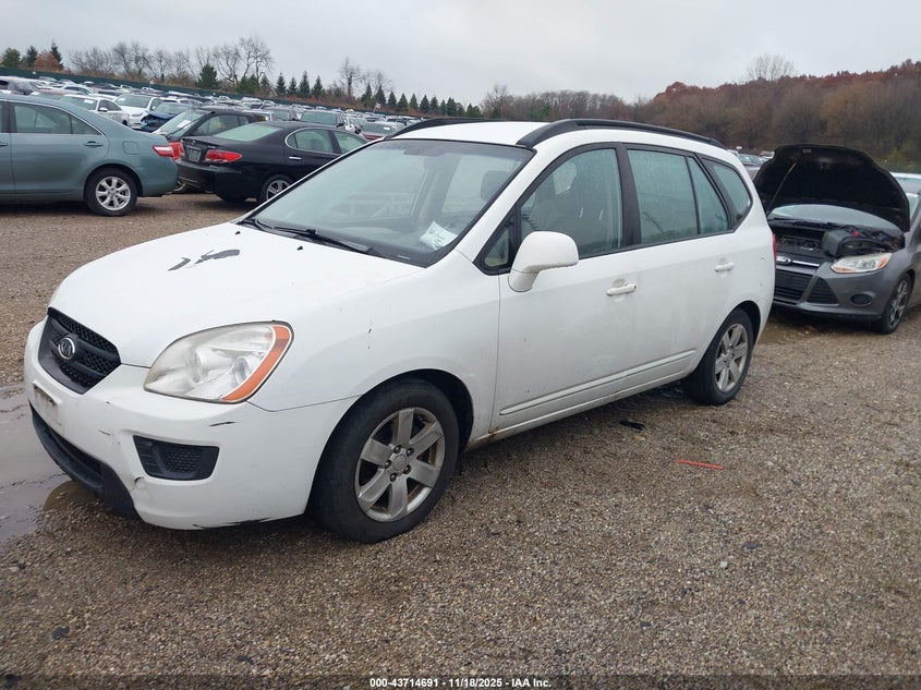 2008 Kia Rondo Lx V6 VIN: KNAFG526X87136544 Lot: 43714691
