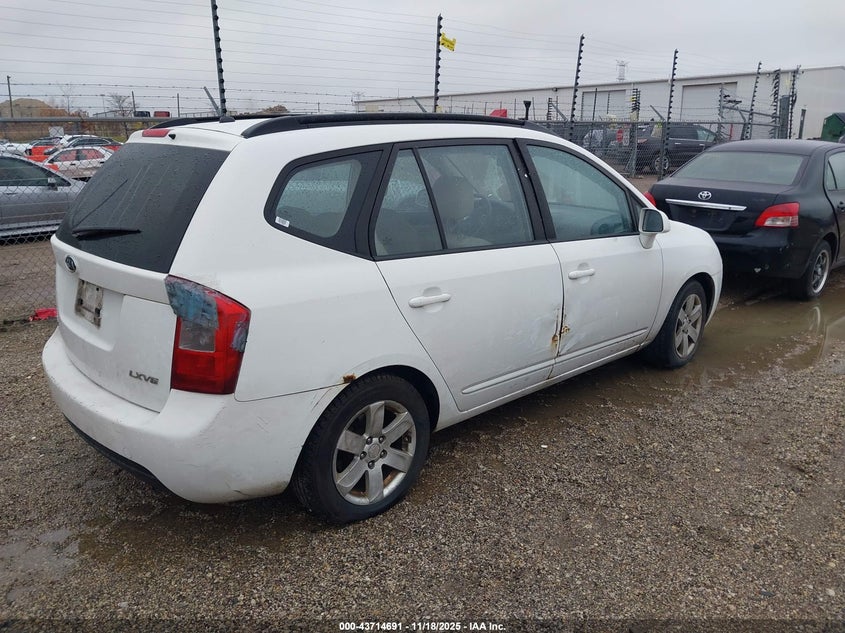 2008 Kia Rondo Lx V6 VIN: KNAFG526X87136544 Lot: 43714691