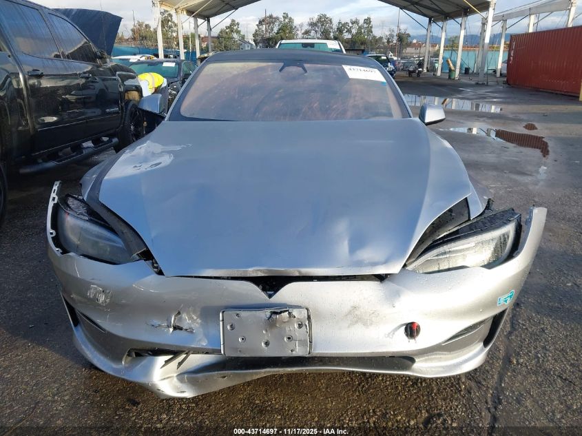 2025 Tesla Model S Rear-Wheel Drive VIN: 5YJSA1E52SF549624 Lot: 43714697