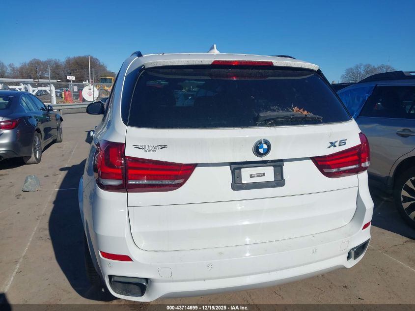 2015 BMW X5 xDrive35D VIN: 5UXKS4C56F0N11740 Lot: 43714699