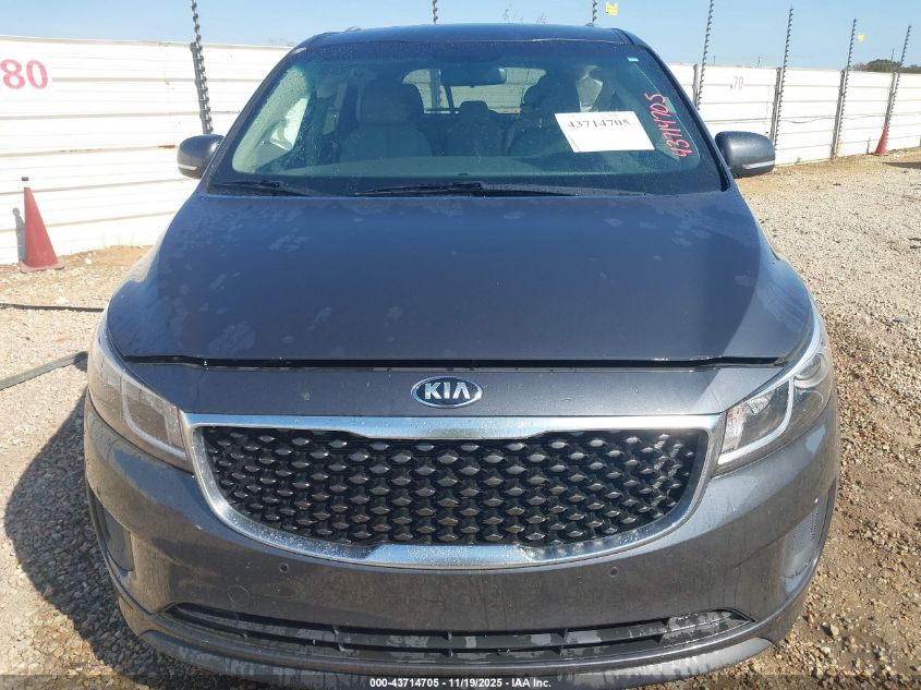 2017 Kia Sedona Lx VIN: KNDMB5C16H6281193 Lot: 43714705
