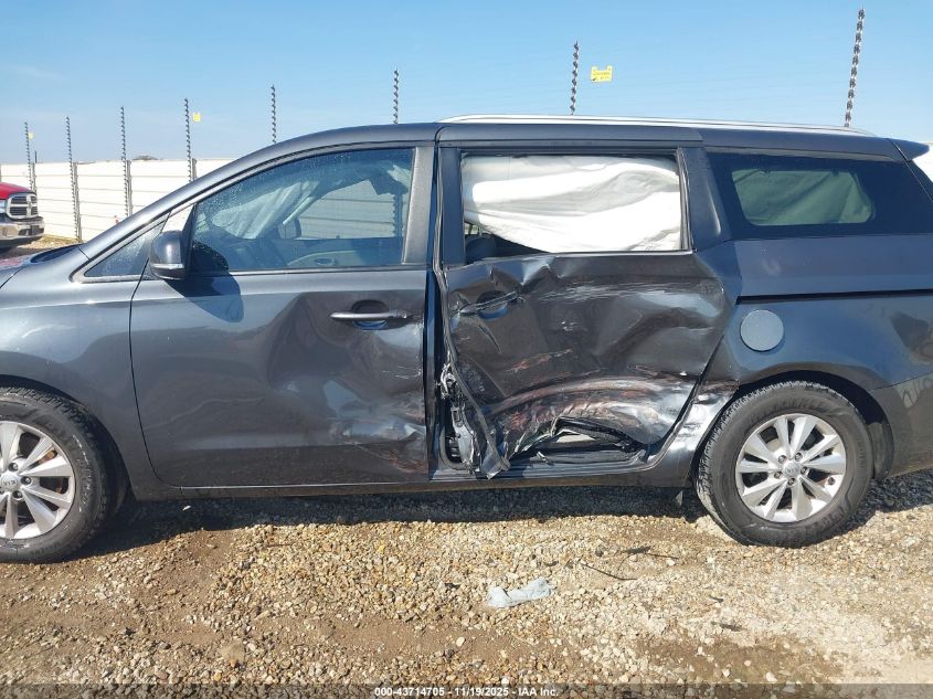 2017 Kia Sedona Lx VIN: KNDMB5C16H6281193 Lot: 43714705