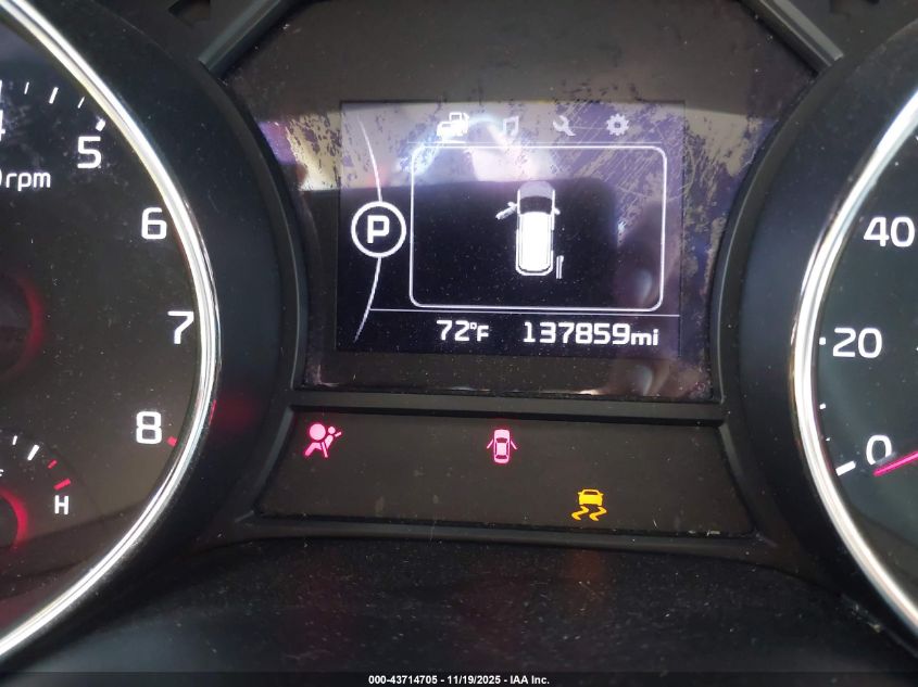 2017 Kia Sedona Lx VIN: KNDMB5C16H6281193 Lot: 43714705