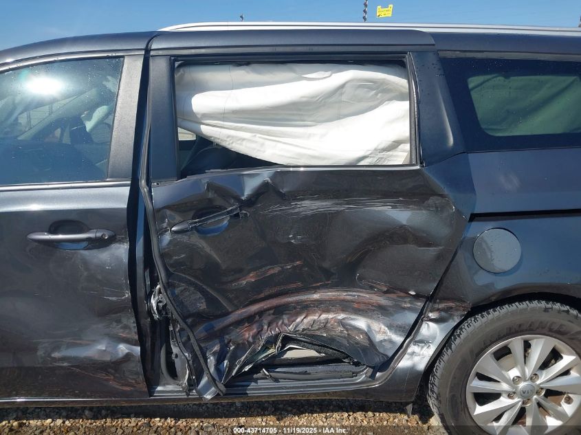 2017 Kia Sedona Lx VIN: KNDMB5C16H6281193 Lot: 43714705